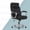 Black, variant on Click365 Classic Comfort Mid Back PU Leather Manager Office Chair with Padded Arms, Black