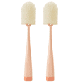 thumbnail image 2 of El cepillo suave para botellas, 2 unidades, es suave y fácil de limpiar, puede eliminar eficazmente los residuos de manchas en el fondo de la taza., 2 of 6