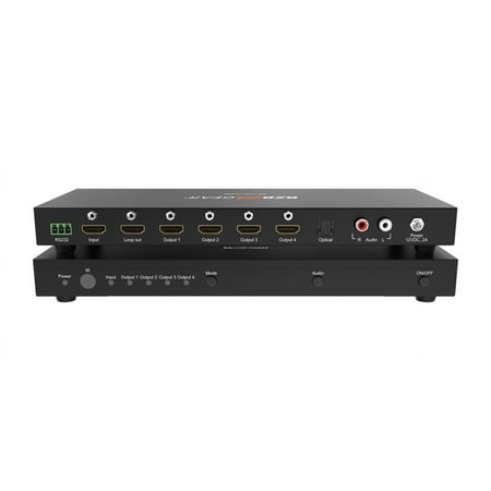 UPC: 0850009357915 | BZBGEAR 2×2 4K UHD HDMI Video Wall Controller with Audio De-embedding