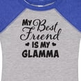 thumbnail image 4 of Inktastic My Best Friend is My Glamma with Hearts Boys or Girls Baby Bodysuit, 4 of 5