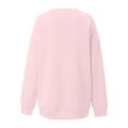 thumbnail image 5 of DianGeFu Hoodies for Women Plus Size Print Loose Long Sleeve Blouse 2024 Halloween Fashion Trendy(Pink,M), 5 of 5