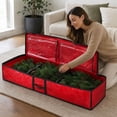 thumbnail image 5 of Qwtwty Large Capacity Christmas Tree Storage Bag, Heavy Duty Waterproof Storage Container with Reinforced Handles, Zippers and Wide Opening for Xmas Trees, 5 of 7
