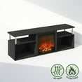 thumbnail image 3 of Electric Fireplace Corner TV Stand, Entertainment Center for TV up to 70 Inch, 3 of 11
