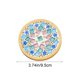 thumbnail image 3 of Kit de posavasos de mosaico DIY para principiantes - Juego de azulejos de madera con colores variados, pack completo de manualidades para adultos y niños para aliviar el estrés, 3 of 6