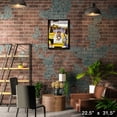 thumbnail image 3 of Sidney Crosby Pittsburgh Pingouins Encadré 20x29 Lever Stanley Tasse Toile, 3 of 4