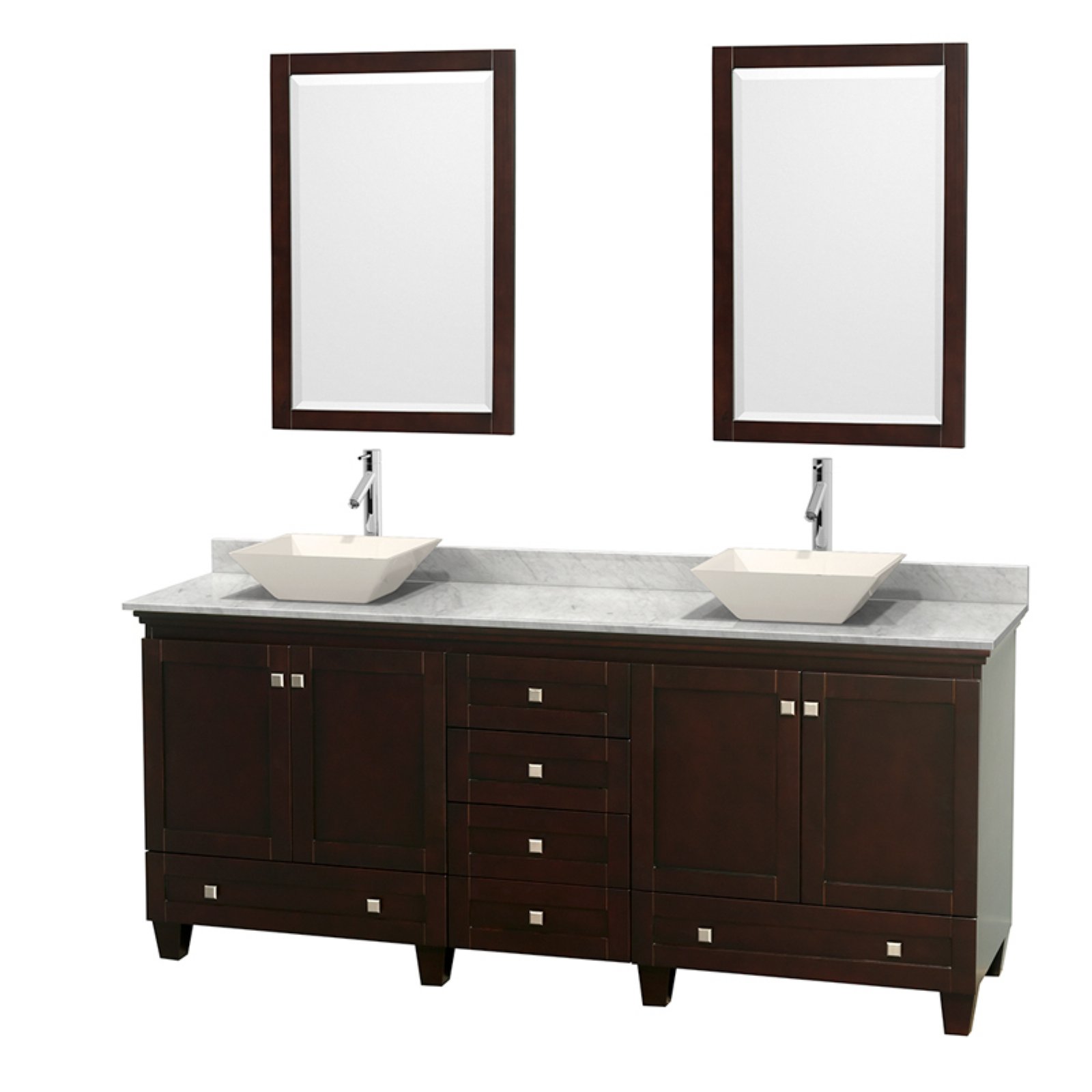 Wyndham Collection Acclaim 80 Inch Double Bathroom Vanity In Espresso Wyndham Collection Acclaim 80 Inch Double Bathroom Vanity In Espresso
