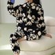 thumbnail image 3 of Conjunto de pijama de franela gruesa para Mujer, ropa de dormir de terciopelo con estampado de Panda y lunares, ropa de casa Kawaii, para invierno, 3 of 5