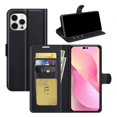 thumbnail image 1 of [PST] iPhone 16 Pro Max Wallet Case, Leather Magnetic Card Slot Wallet Folio Flip Case Cover, 1 of 5