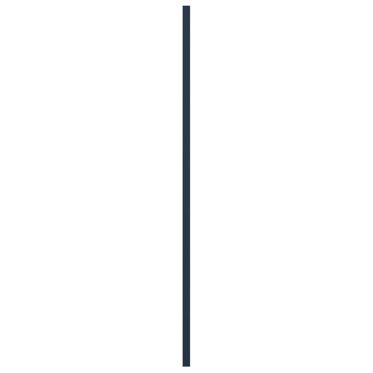 Ekena Millwork 15"W x 65"H True Fit PVC Horizontal Slat Framed Modern Style Fixed Mount Shutters, Starless Night Blue (Per Pair - Hardware Not Included)