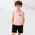 thumbnail image 2 of Vestido de Camiseta de Verano Impreso Hilo de Color Sólido Fondo Suelto Casual para Ropa Exterior Camisetas Largas, 2 of 6