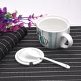 thumbnail image 6 of Uxcell Place Mats, 450x300mm Table Mats Pack of 2 Washable Woven Placemat Black, 6 of 6