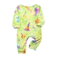 thumbnail image 4 of Halloween Family Pajamas Set Long Sleeve Crew Neck, Soft Matching Halloween Pajamas with Ghost Skull Print, Cool Family Halloween Pajama Set Sleepwear, 4 of 4