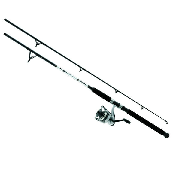 D-Wave DWB-B Spinning Rod & Reel Fishing Combo, 4500-Sz Reel, No Line, 1RB, 350/12, 300/14, 220/17, 8', M