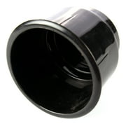 Ozark Trail Black Flush Mount Recessed Marine Drink Holder for Boats, Kayaks, and RVs