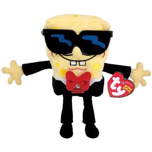 TY Beanie Baby SPONGEBOB SQUAREPANTS TUXEDO PANTS & SUNGLASSES (8