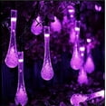 thumbnail image 3 of LINLIN Water Droplets String Lights, 2M 20 LED Indoor Battery Operated Water Drop Lights 2 Mode Garden Fairy Lights for Bedroom, Christmas, Party, Wedding, 3 of 7