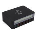 thumbnail image 2 of Adaptador de Cargador Rápido Multipuerto USB 818 ZHCH con Carga Inalámbrica, 2 of 5