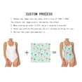 thumbnail image 2 of FEMSCIL Summer one-piece bikini for women, customized one-piece swimsuit for women with belly control print, DIY one-piece swimsuit for women with sexy belly control, 2 of 4