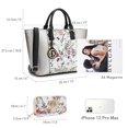 thumbnail image 5 of Dasein Women's Handbags Purses Large Tote Shoulder Bag top Handle Satchel Bag for Work, 5 of 8