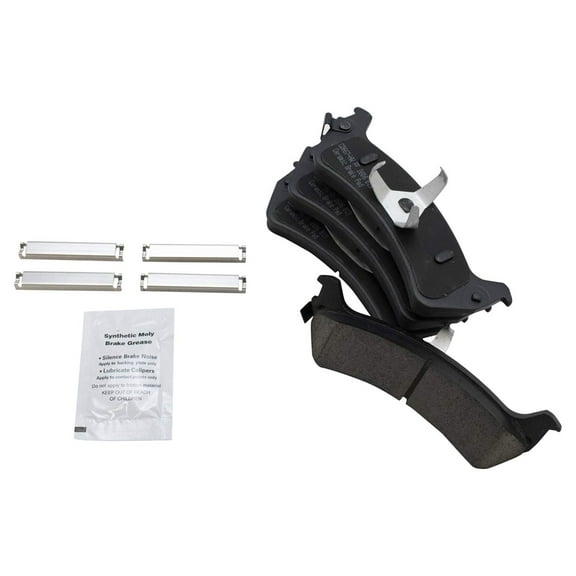 TRQ Premium Posi Ceramic Brake Pad Rear for Ford Mercury Pickup Truck SUV BFA73324 Fits select: 1998-2002 FORD RANGER, 1995-2003 FORD EXPLORER