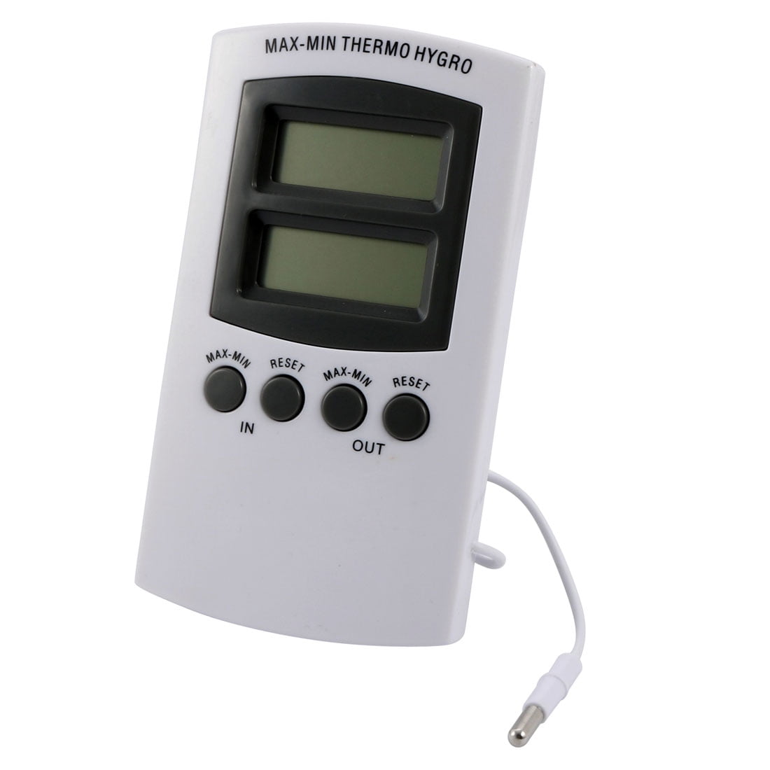 Electronic Digital LED Display Indoor/Outdoor Thermometer with