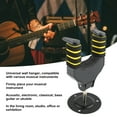 thumbnail image 3 of Instrument Hook Holder Stand,  Stability Auto Locking Guitar Wall Hanger Better Display  For Studio, 3 of 8