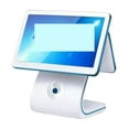 thumbnail image 1 of 15.6 Dual LCD Screen One Touch Panel POS Machine, Cash Register For Restaurants And Supermarkets All In One POS System Terminal ,Easy to Use, 1 of 6