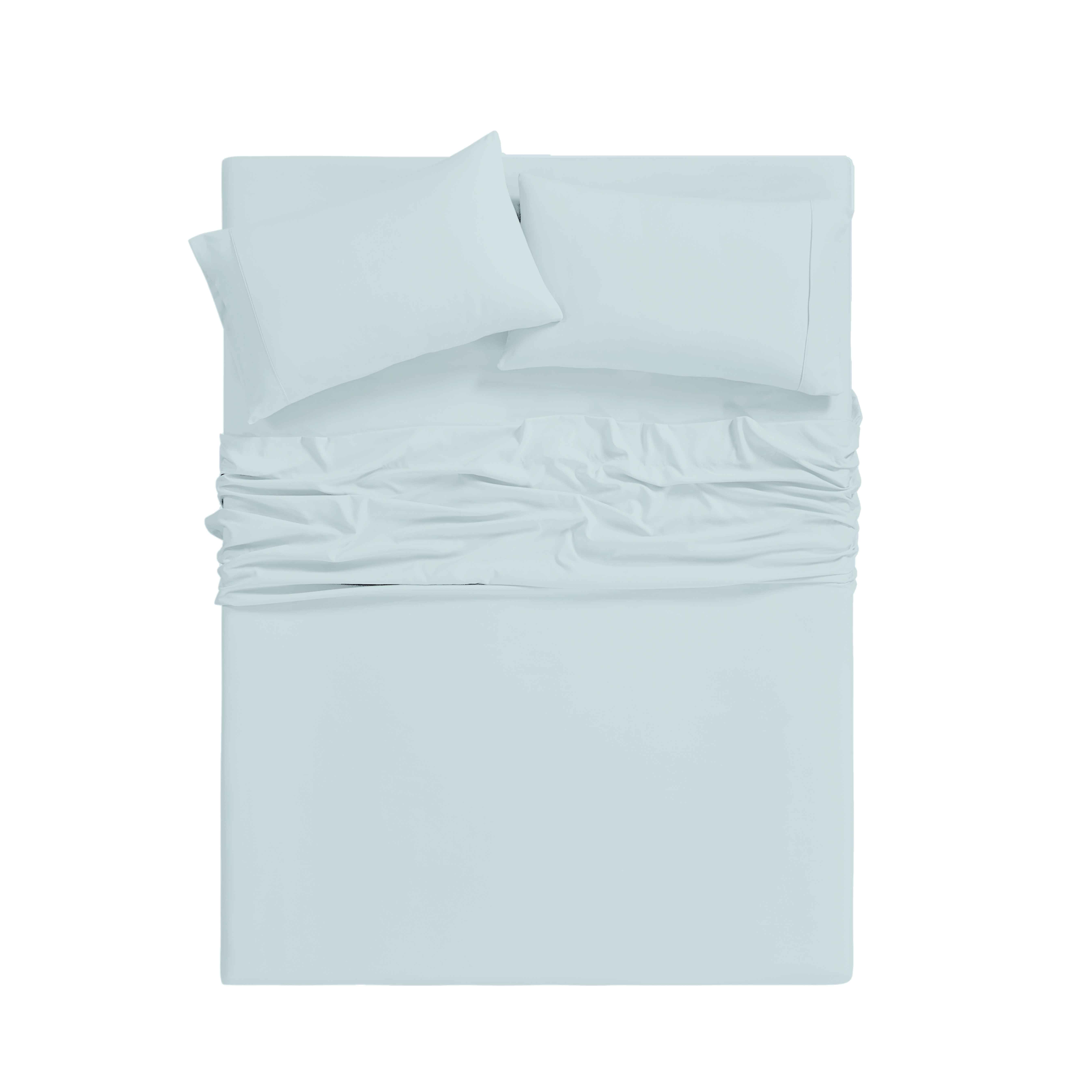 Bamboo 6-Piece Luxury Sheet Set - 14 Colors - Aqua - Cal King