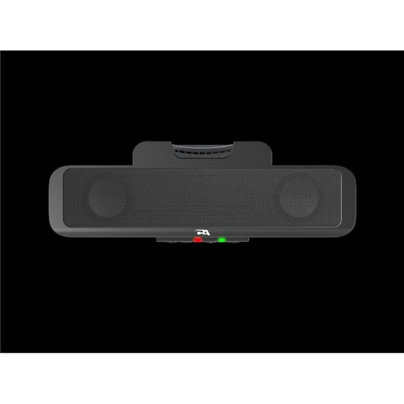 Stereo USB Speaker Bar, Black