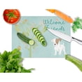 thumbnail image 2 of Caroline's Treasures Welcome Friends Jack Russell Terrier Puppy Glass Cutting Board Large, 2 of 2