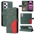 thumbnail image 1 of GANGXUN Flip Case for Xiaomi Redmi Note 12 Pro – Leather Wallet Cover with Card Slots, Kickstand & Color Stitching Protective Folio, 1 of 6