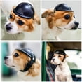 thumbnail image 4 of Destyer Cool Pet Scratch-proof Dog Motorcycles Doggie Hat Head Protection Lightweight Waterproof Cat Hats Riding, 4 of 6