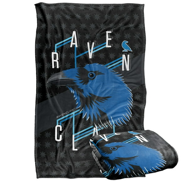 Harry Potter Blanket, 36"x58" Harry Potter Neo Industries Ravenclaw Silky Touch Super Soft Throw Blanket