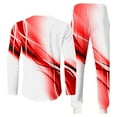 thumbnail image 4 of Stamzod Men's Tracksuits Colorblock 2 Piece Athletic Jogging Men's Sweatshirts Casual Sports Long Sleeve Fashion Men's Suits, 4 of 5