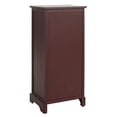 thumbnail image 3 of Safavieh Raven Pine Wood Tall Storage Unit in Red, 3 of 5