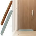 thumbnail image 4 of Door Draft Stopper 36 In, Under Door Draft Blocker Insulator Door Sweep Weather Stripping Noise Stopper Cold Breeze & Bug Protection, Soundproof Bottom Light Blocker, Wind Barrier(Brown,35.8x3"), 4 of 7