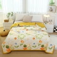 thumbnail image 1 of EDHITNR Liquidation Lavable Courtepointe d'Été Imprimée Couette Mince Couverture pour Climatiseur Literie de Chambre d'Amis Offres du Vendredi Noir Rabais de 90 %, 1 of 1