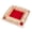 Red, variant on Primegos Shut The Box Board Game 4 Players Wooden Table Math Game Kids Adults Family Night Party Educational 4-Side 10 Number Dice Classic Tabletop Game