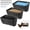 NA, variant on Chicken Feeder Waterer,Hanging Goat Feeders,5 Quart*3 Pack,Feeder Trough for Sheep Duck Poultry Dog, Fence Feeder Trough Livestock Feeding Container, Chicken Coop Accessories,Black
