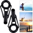 thumbnail image 4 of 80 Uds Caña Pescar Guías Línea Ojos Punta Anillo Superior Círculo Kit Aparejos Pesca, 4 of 9