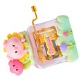 thumbnail image 2 of Hand Crank Music Box Excellent Movement Cute Cartoon Appearance Colored Music Box for Decoration Gift Pink Pig, 2 of 10