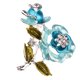 thumbnail image 4 of Broches de Pintura Al Por Goteo Broche de Flores, 4 of 6