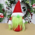 thumbnail image 6 of EUDIDV Christmas Doll Christmas Faceless Doll Ornament Gnome Gnome Figurine Christmas Green Elfs Xmas Figurine, 6 of 7