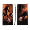 thumbnail image 3 of Brown Horse Case for Samsung Galaxy A51 (4G) Magnetic Detachable Pu Leather Wallet Cover Flap Closure and Snap-on Book Style Cases Card Holders Wrist Strap 2 in 1 Folio, 3 of 3