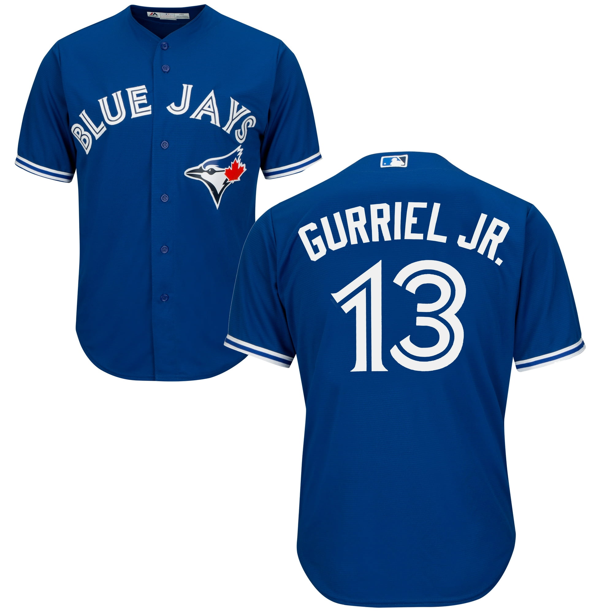 Men's Lourdes Gurriel Jr. Toronto Blue Jays MLB Cool Base Replica Away  Jersey