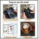 thumbnail image 4 of Bandeja para cubitos de hielo de rosas, molde redondo reutilizable para cubitos de hielo, para cócteles, whisky, 4 of 5