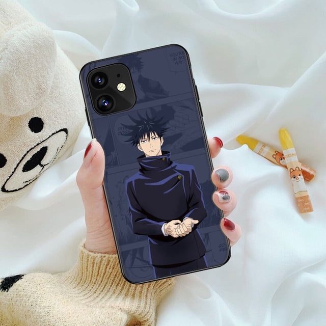 Jujutsu Kaisen Fushiguro Megumi Para iPhone 11 12 13 Pro Max 12 13Mini Funda De Silicona Suave Para Teléfono