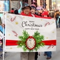 thumbnail image 3 of Bayyon Merry Christmas  Happy New Year Flag Banner with Grommets 3x5Feet Man cave Decor 2, 3 of 6