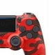 thumbnail image 2 of Controlador inalámbrico Bluetooth con teclas de cristal de doble capa estables y sin contaminación para PS4 con batería incorporada, 2 of 3