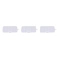 thumbnail image 1 of Thinsony 10 Grid Plastic Jewelry Removable Storage Box Beads Container Earring White 12.8x6.5x2.2cm 3Set, 1 of 6
